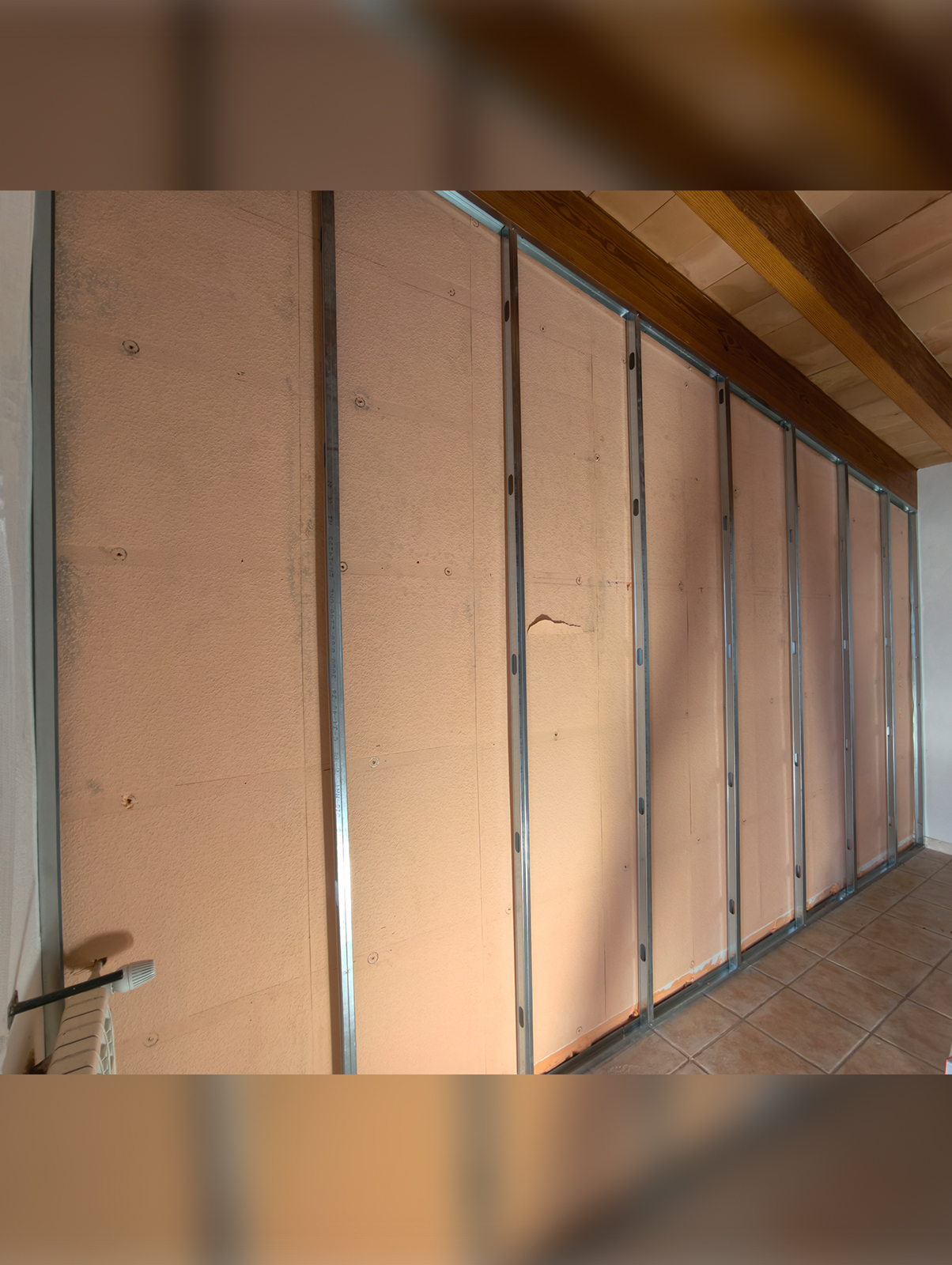 Pared antes