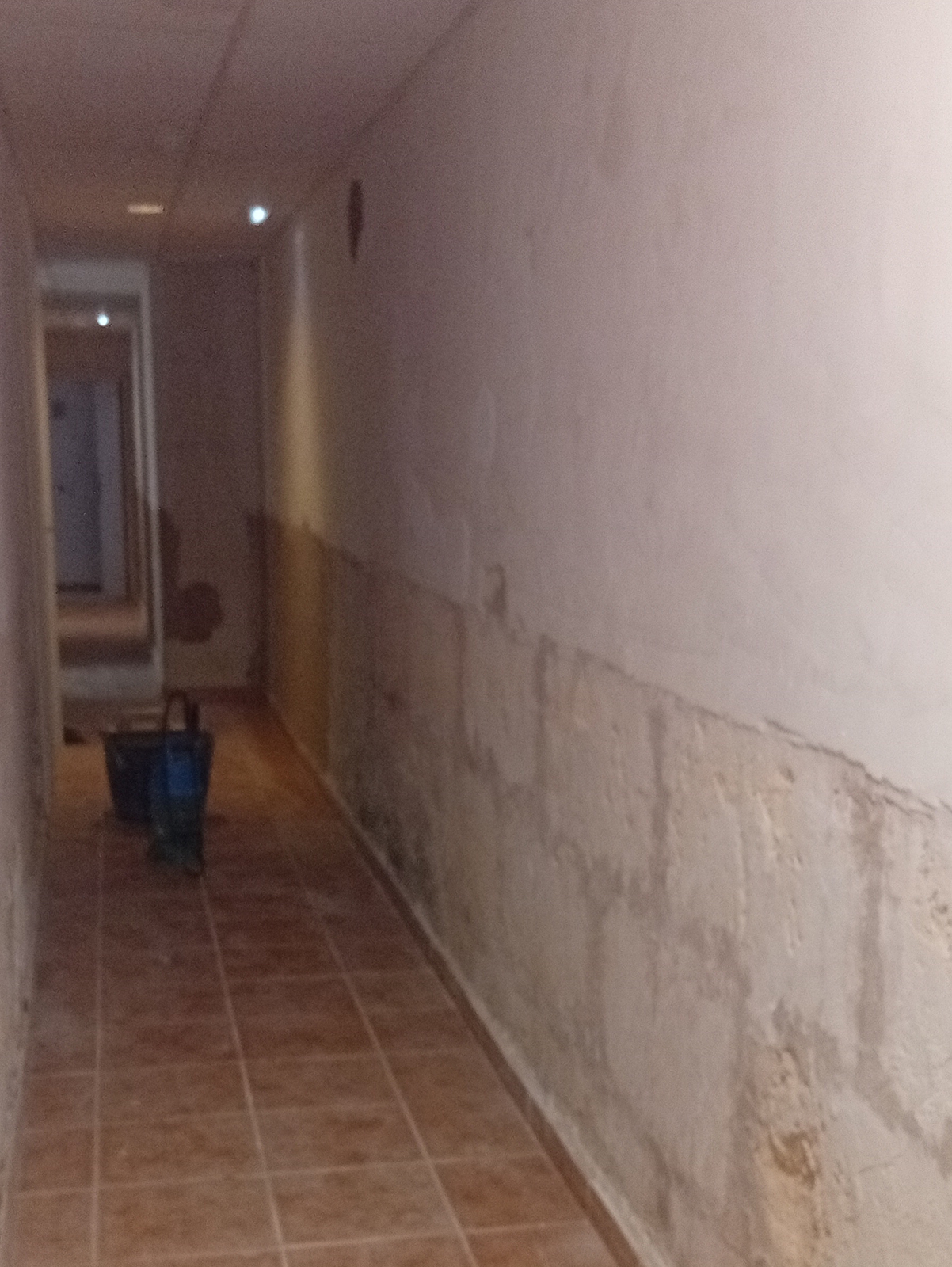 pasillo antes